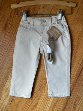 Mayoral  infants Cream/Tan Chino Pants